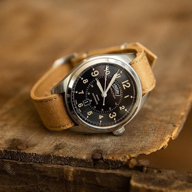 16mm M-1918C Canvas Strap by HAVESTON Straps