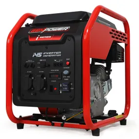 4kW Inverter Generator, Dual AC & USB Outlets, Genpower