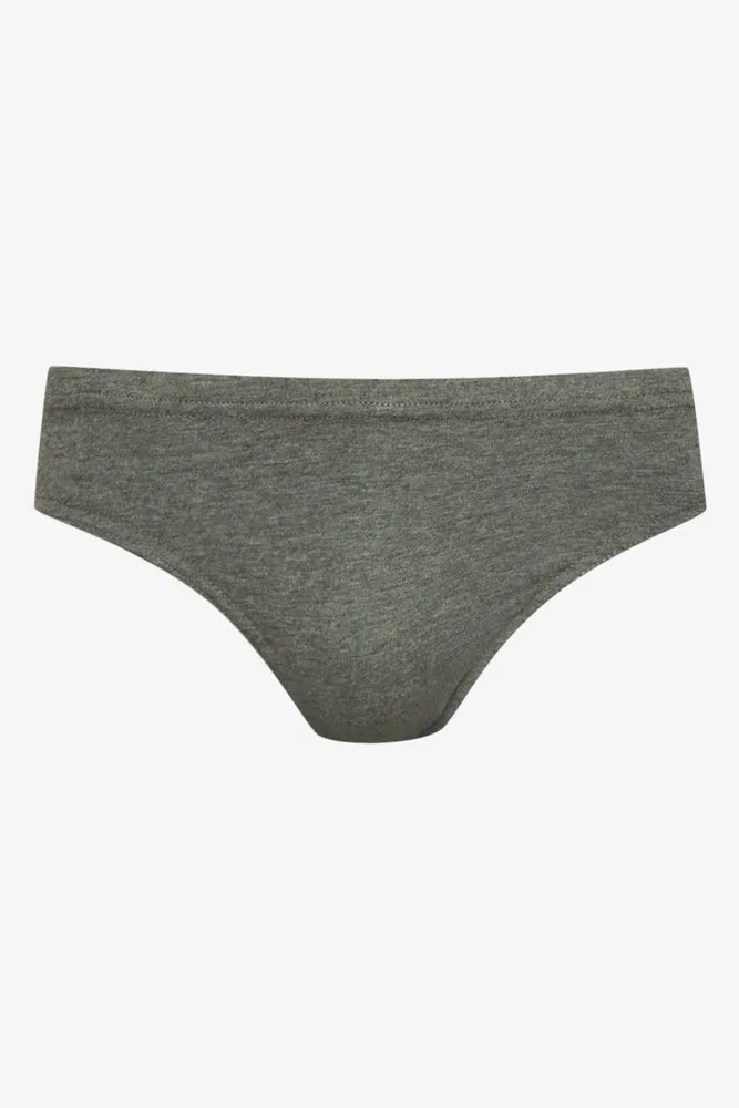 5 Pack Briefs Multi Grey