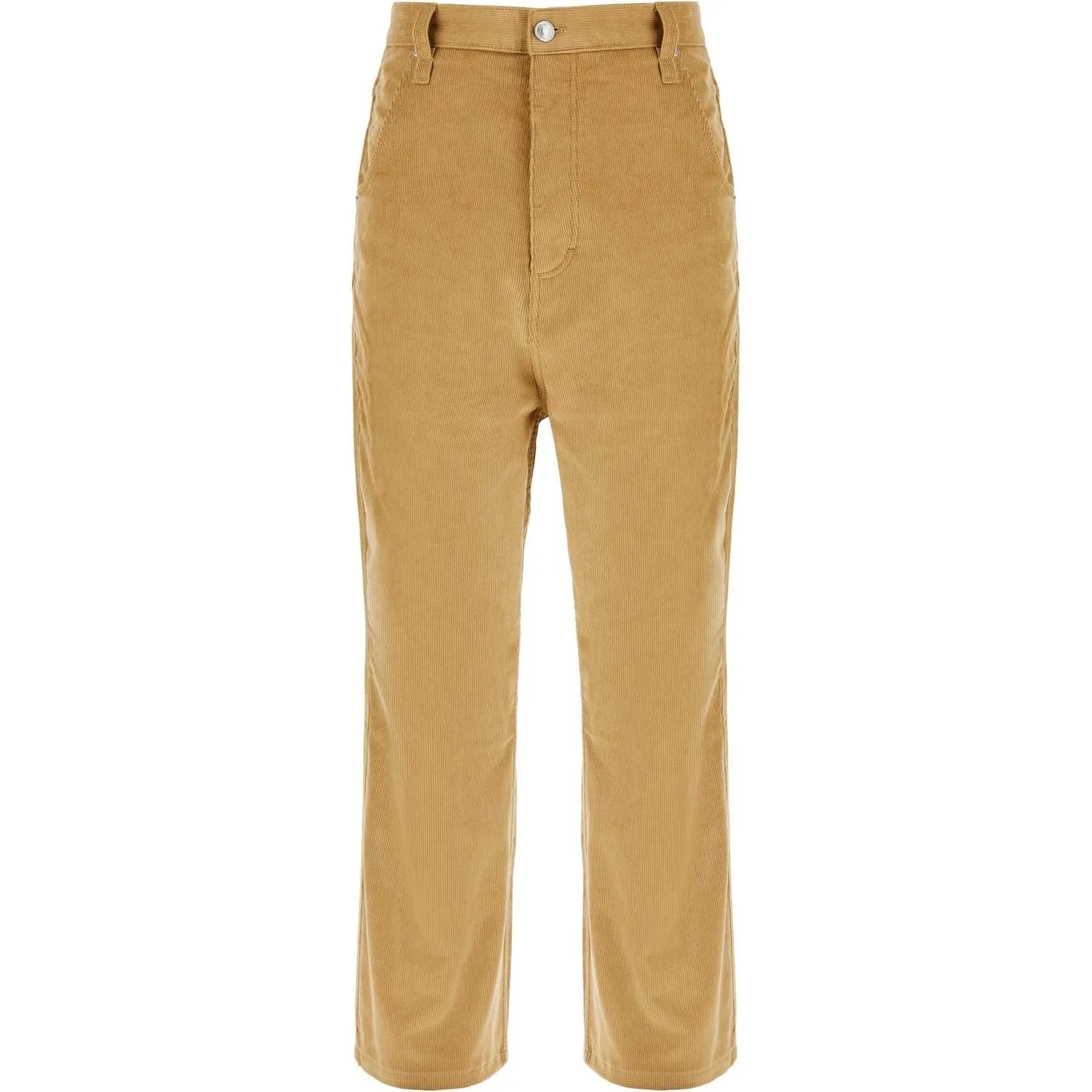 Ami Alexandre Matiussi baggy corduroy pants with rib