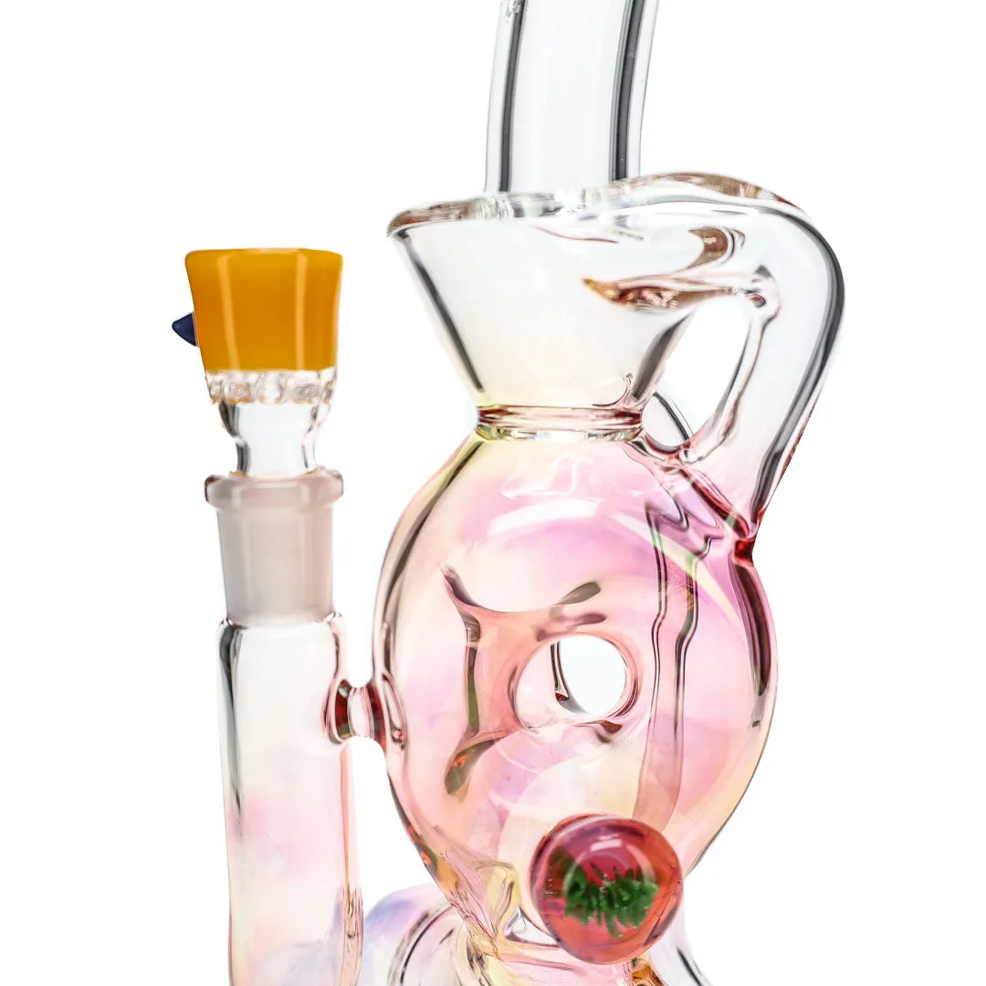 B. Wilson - Fumed Inline Recycler Bong