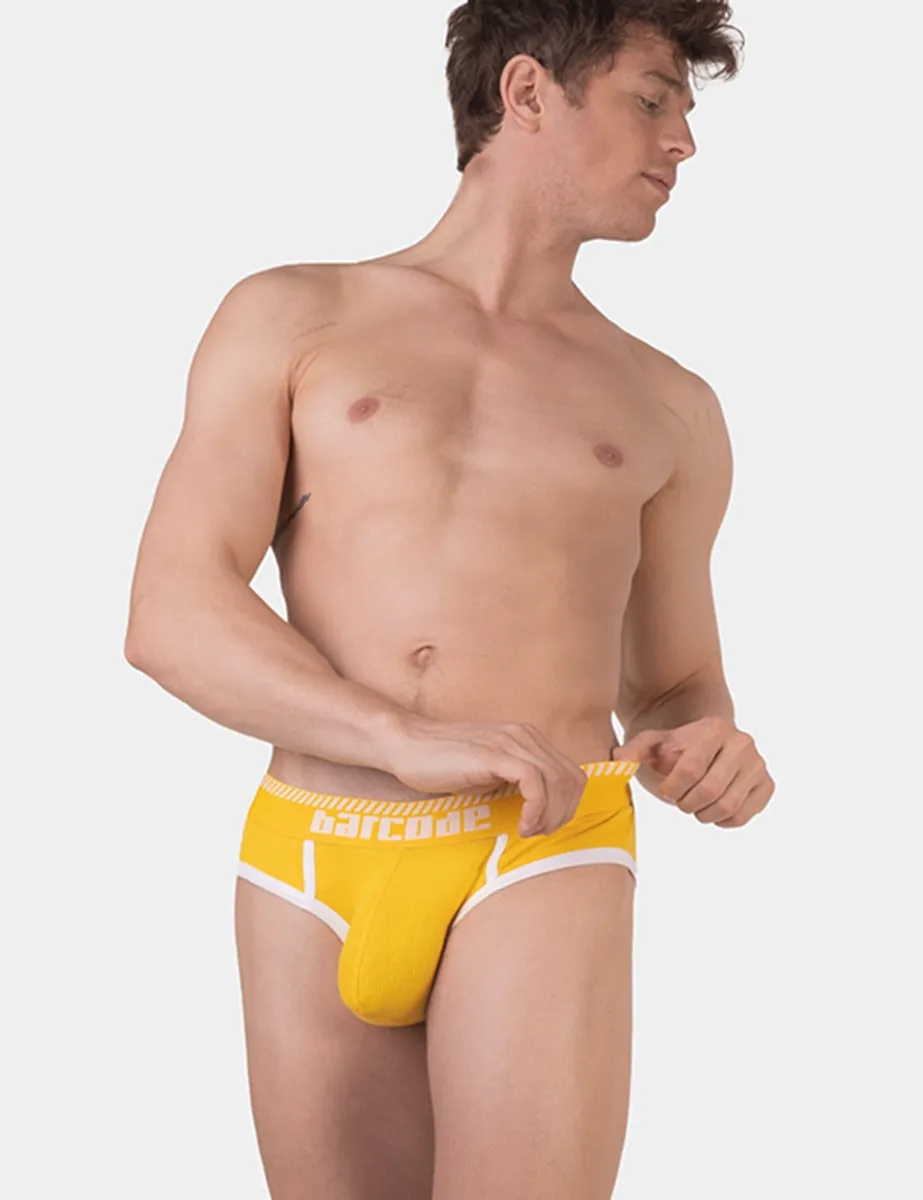 Barcode Berlin Brief Solger Yellow White