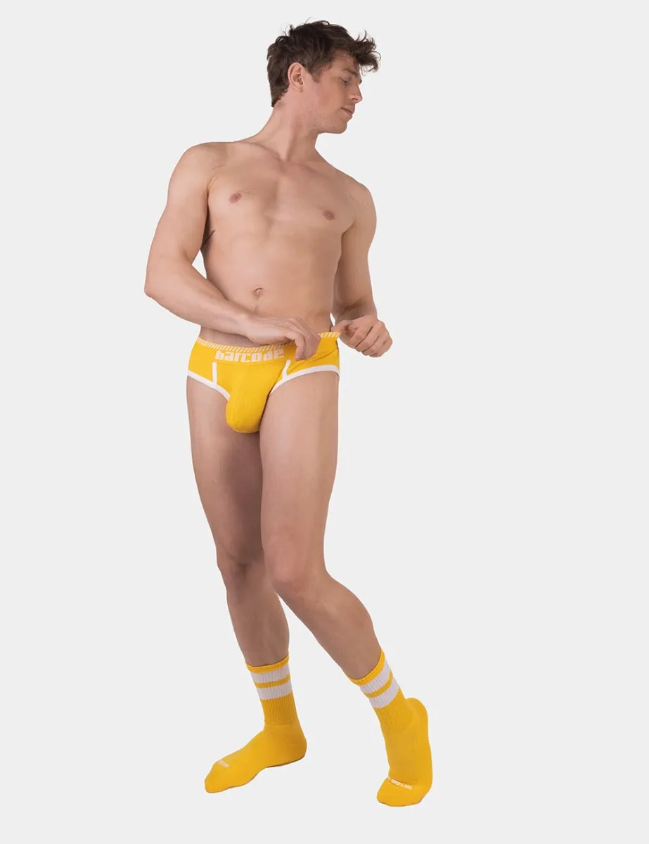 Barcode Berlin Brief Solger Yellow White