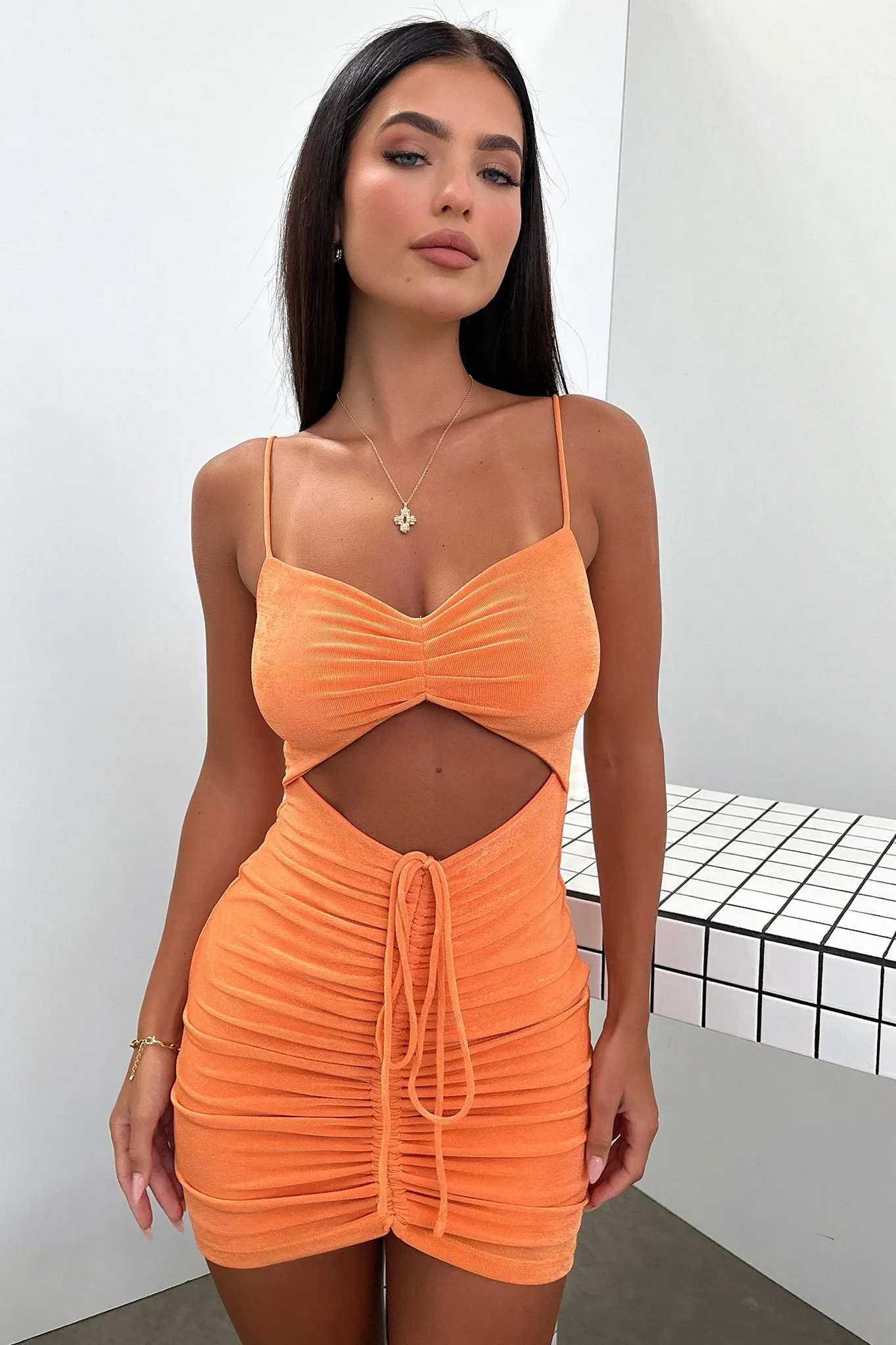 Billie Dress - Orange