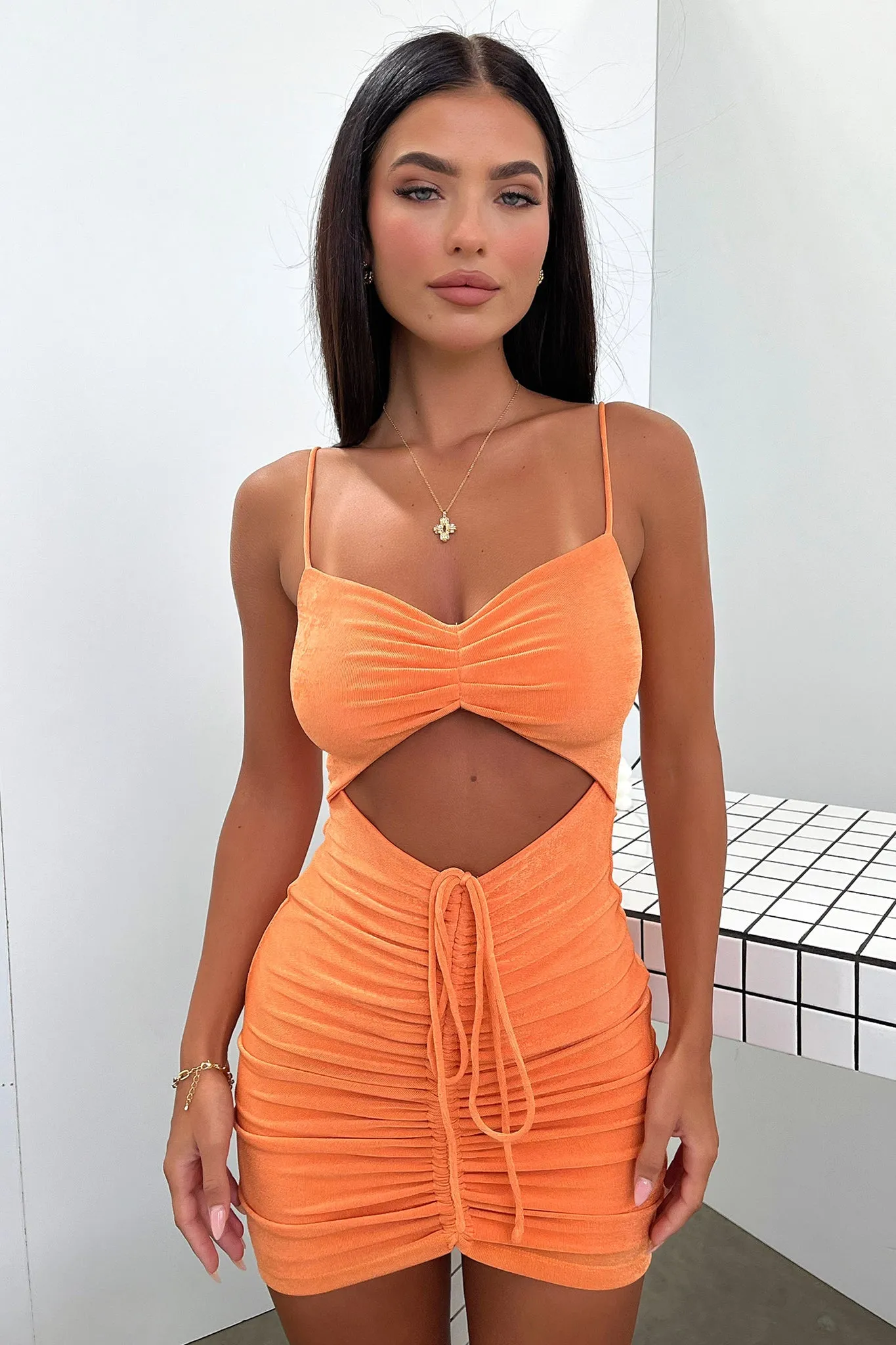 Billie Dress - Orange