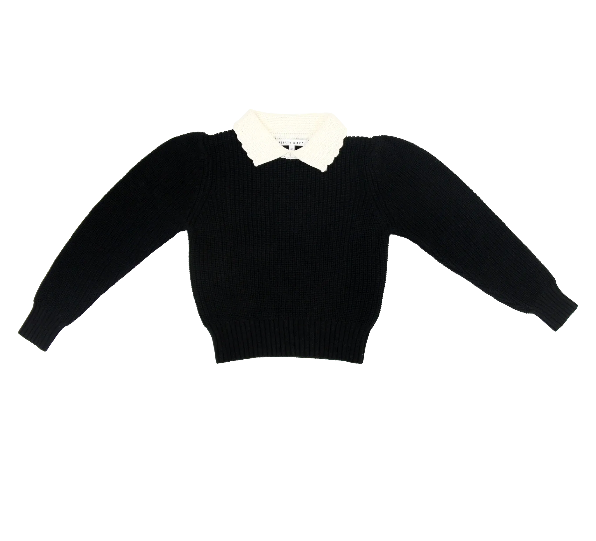 Black Collared Sweater