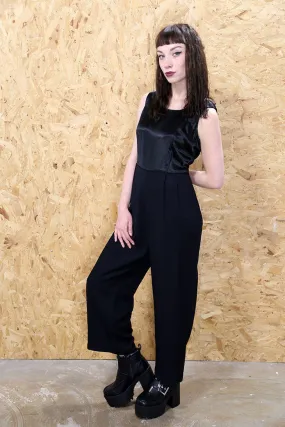 Black Sleeveless Jumpsuit