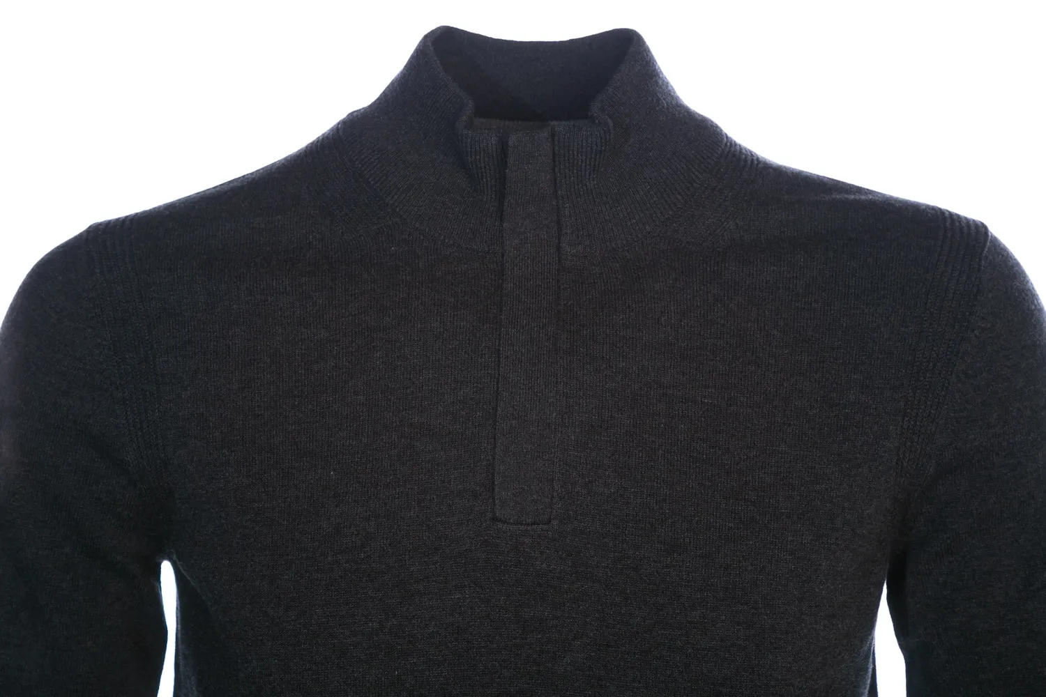 BOSS Maneo Knitwear in Charcoal