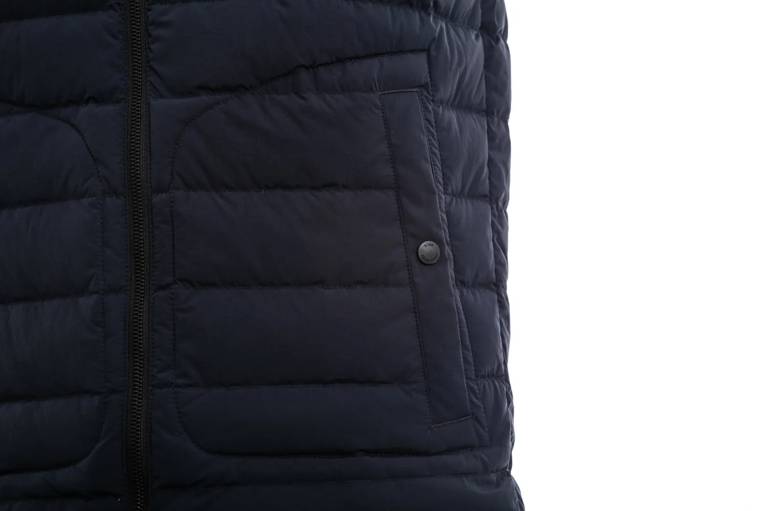 BOSS Oblu Gilet in Dark Blue