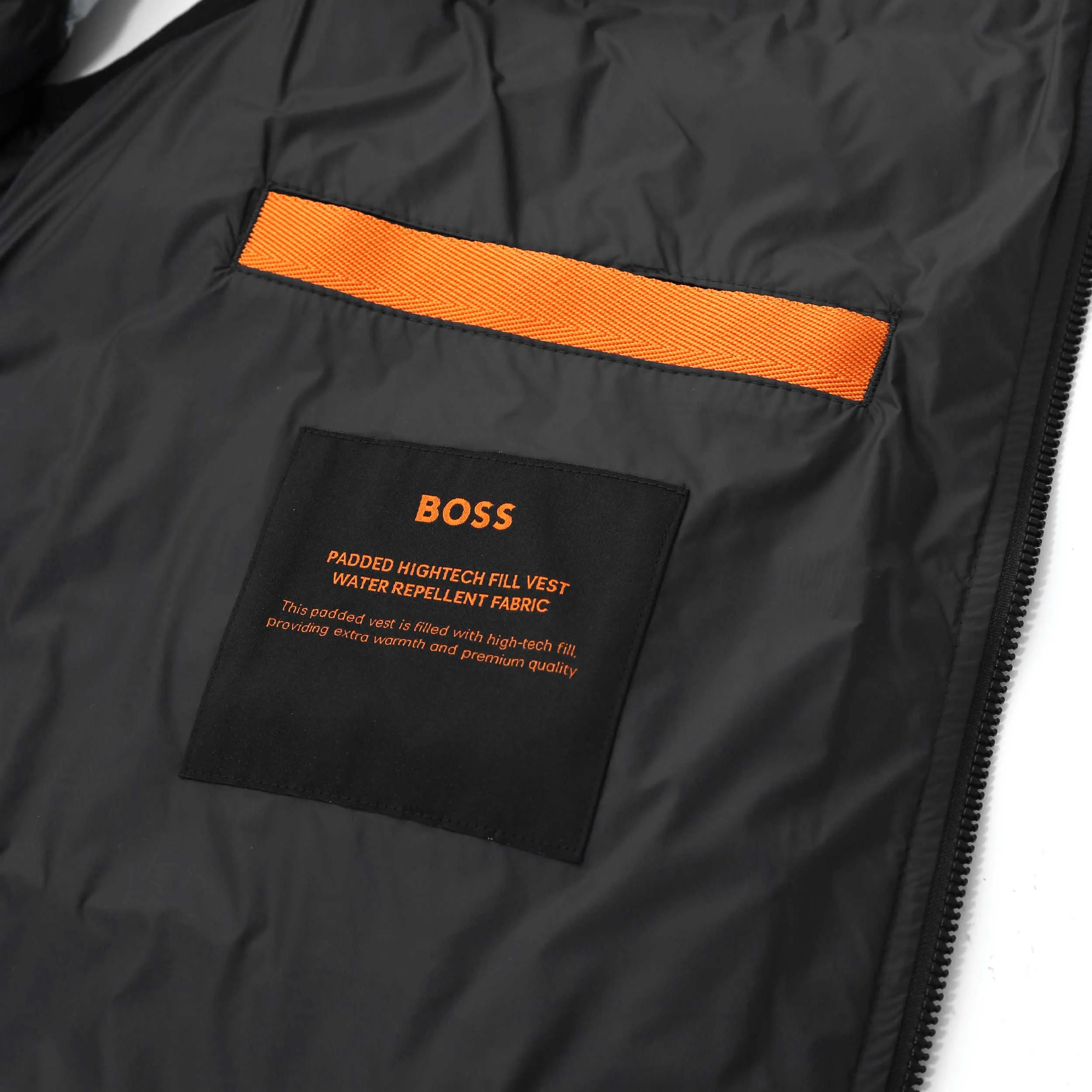 BOSS Odeno Gilet in Black