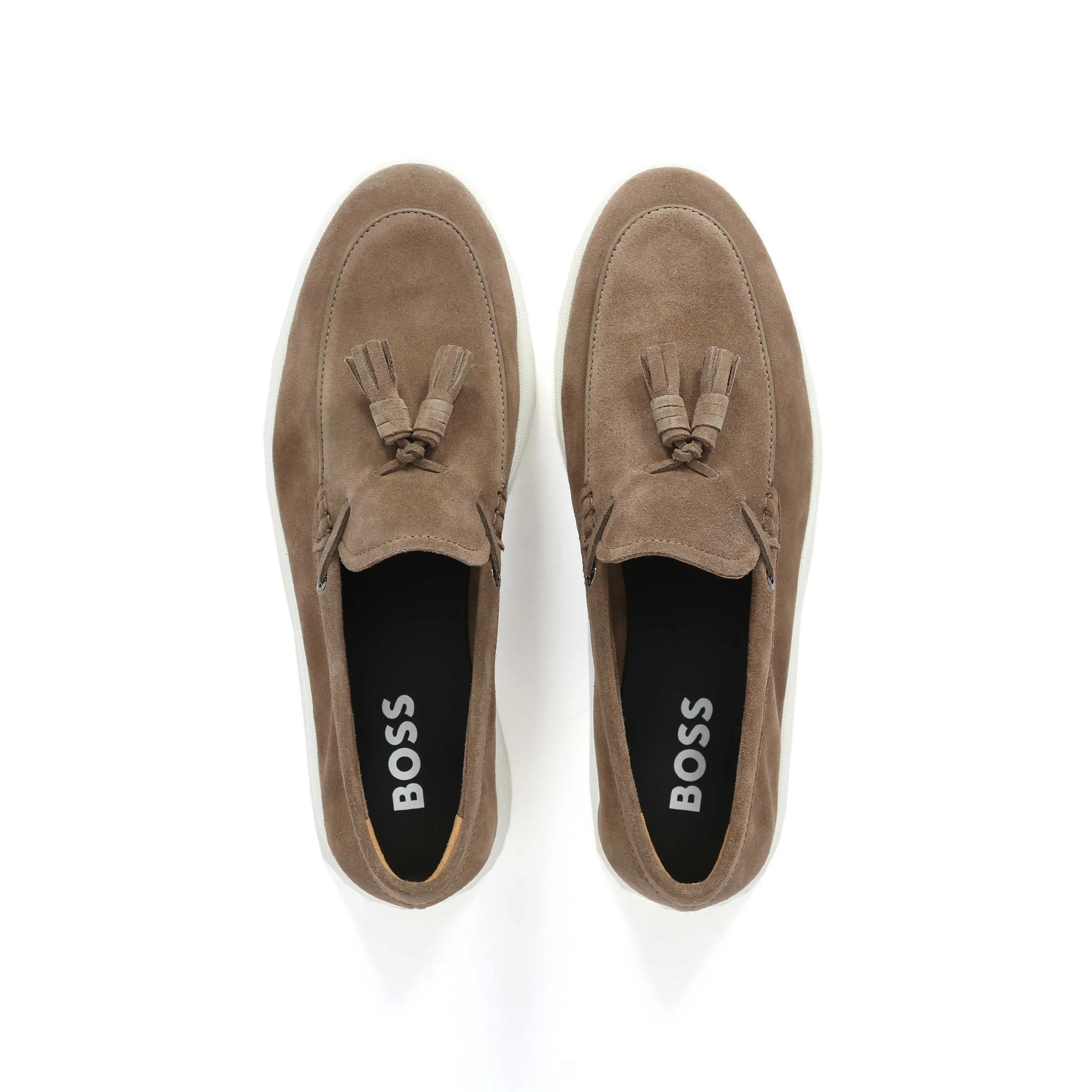 BOSS Sienne Mocc sdnp Shoe in Medium Beige