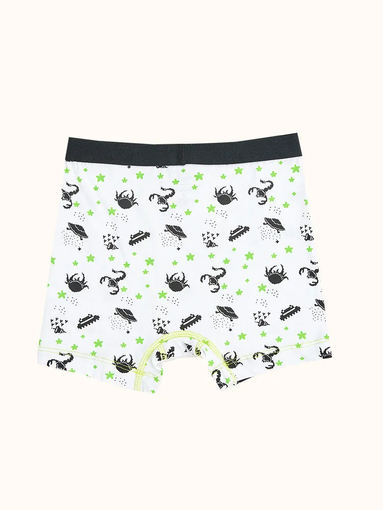 Boys' Cotton Boxer Briefs (5 Pack) - Assorted Colors