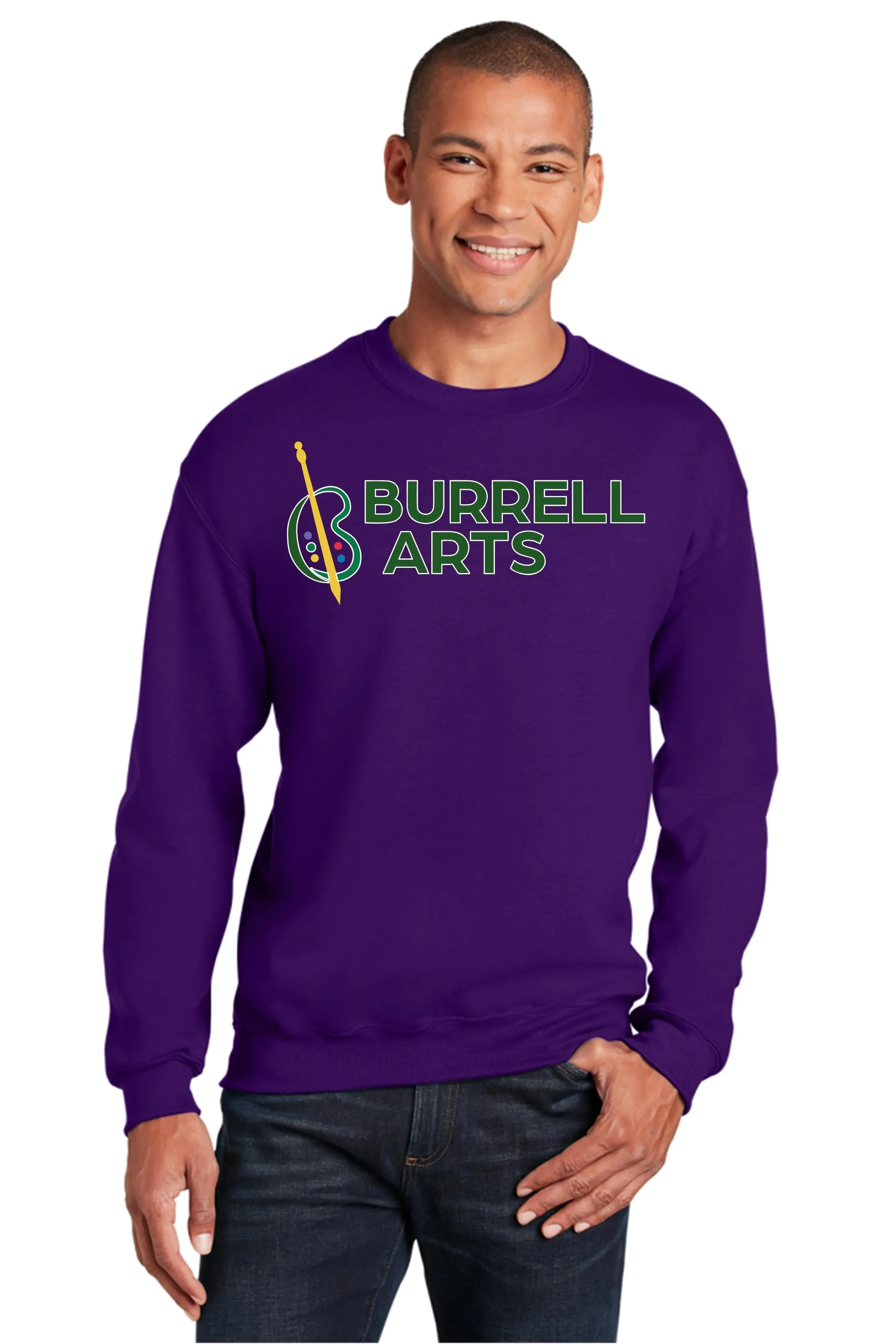 Burrell Arts Adult Crewneck Sweater