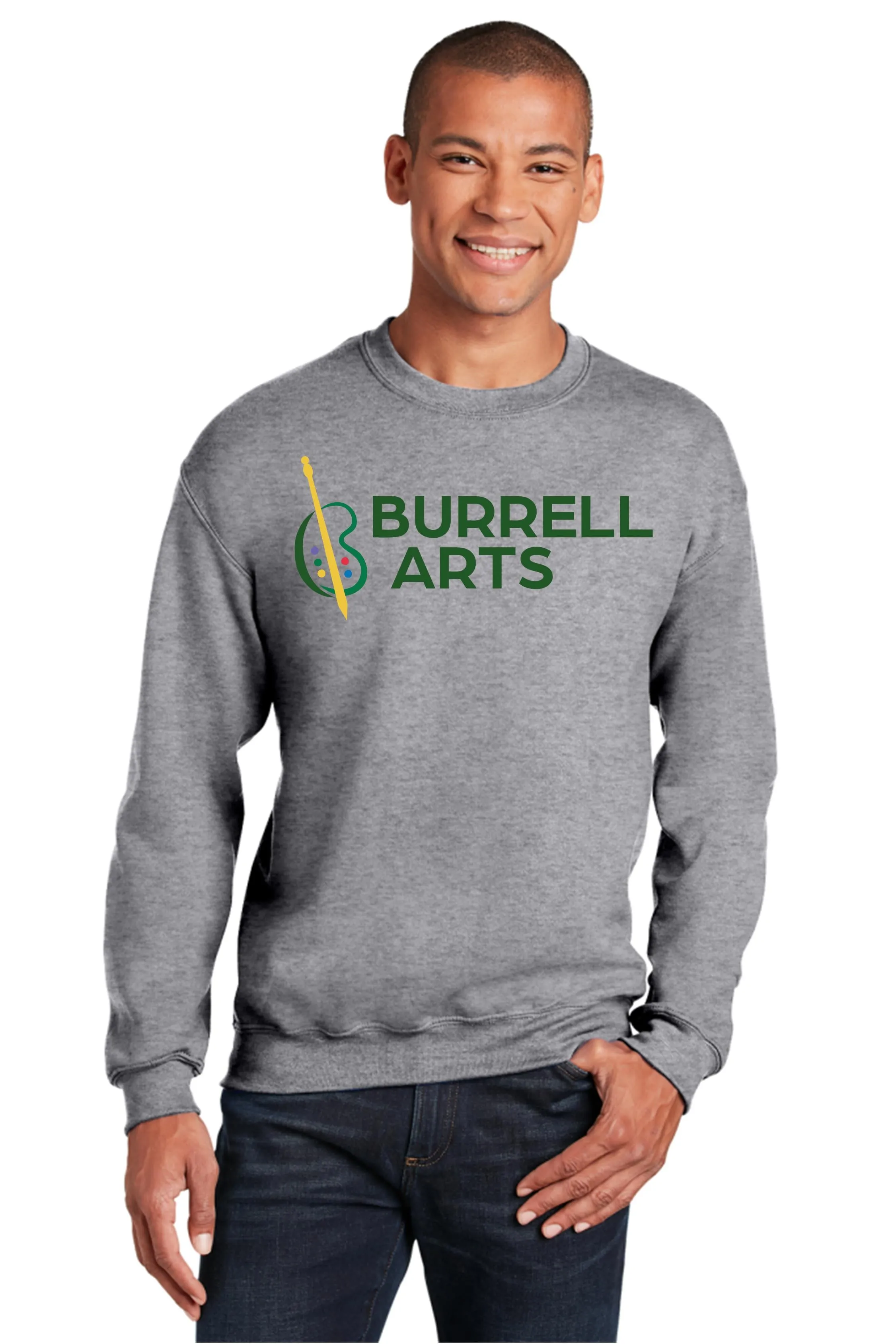 Burrell Arts Adult Crewneck Sweater