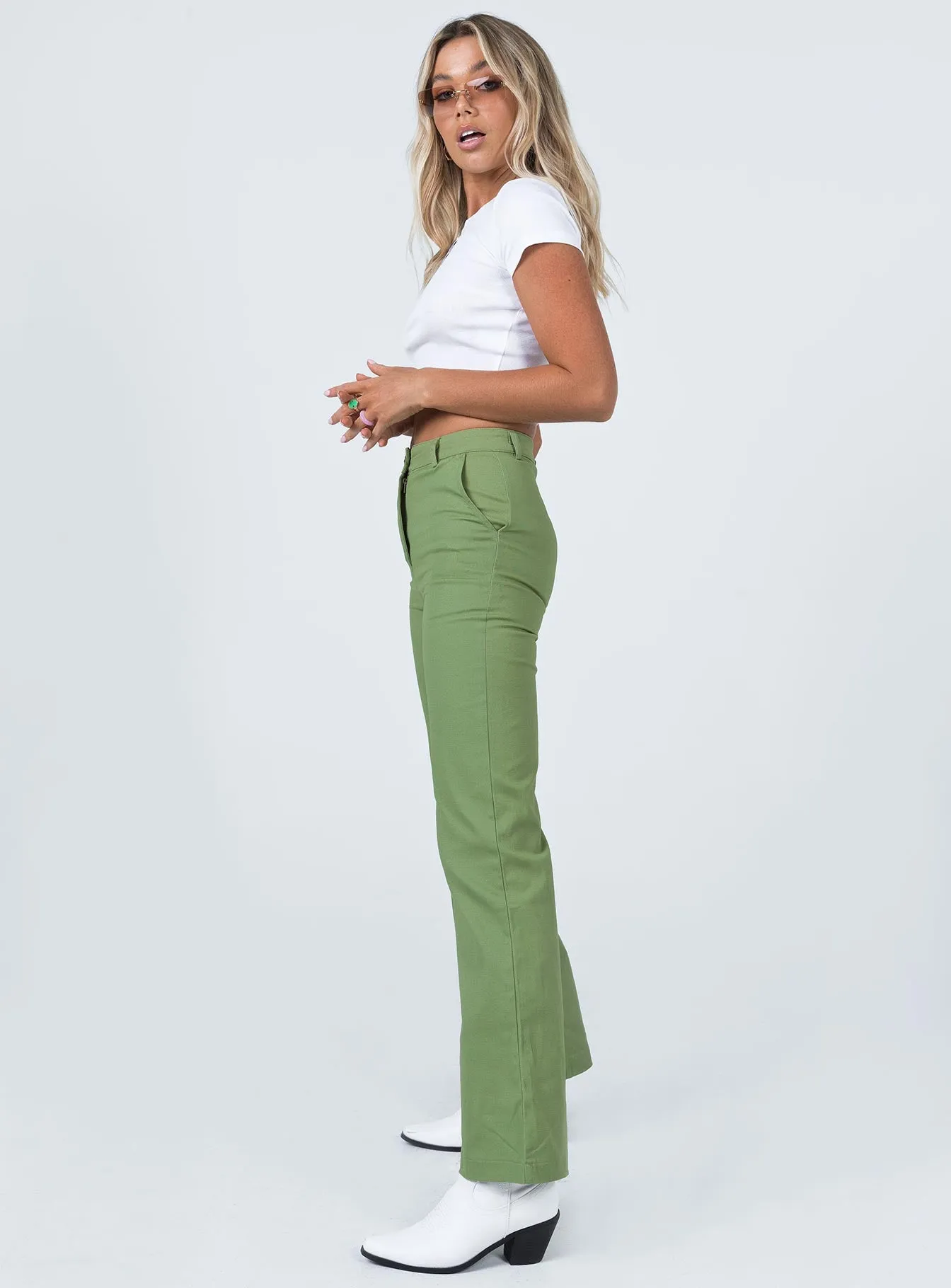 Carson Pants Green