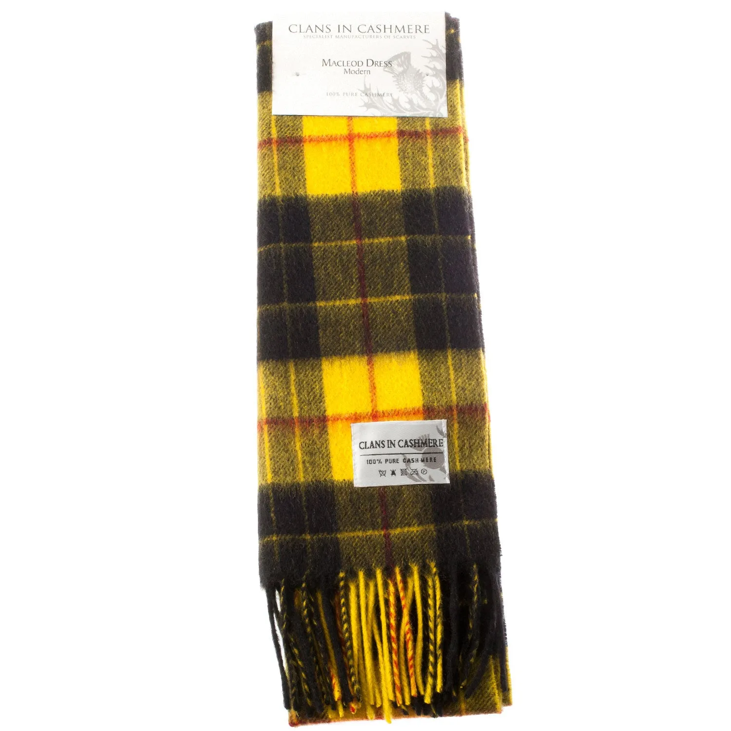 Cashmere Scottish Tartan Clan Scarf  Macleod Dress