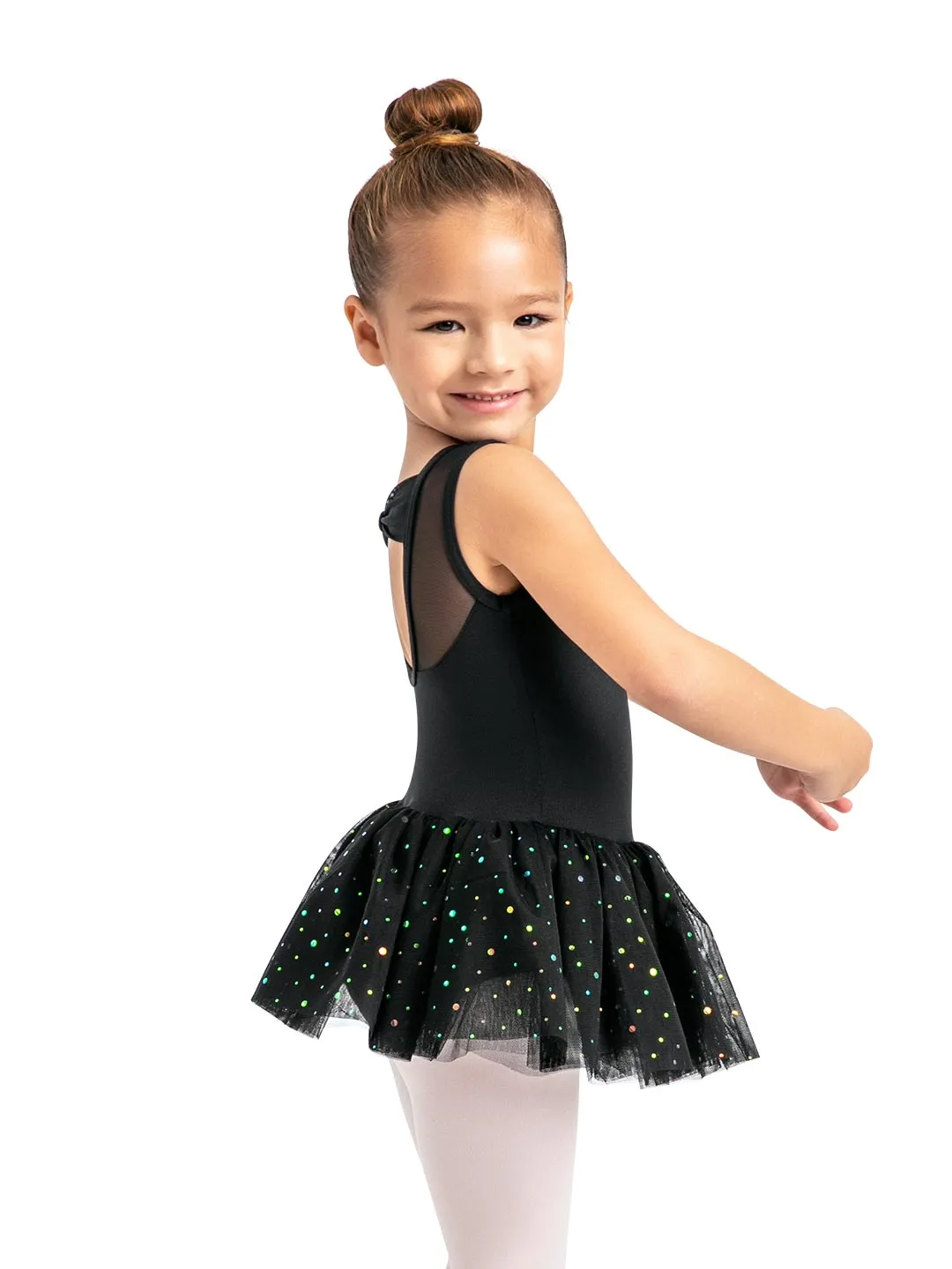 Children's Collection Back Keyhole Tutu Dress - Girls