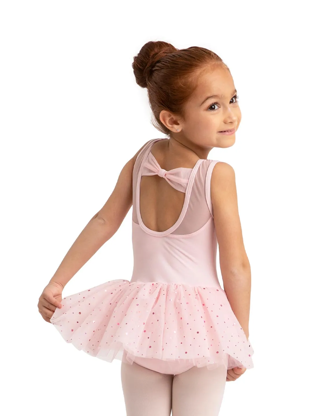 Children's Collection Back Keyhole Tutu Dress - Girls