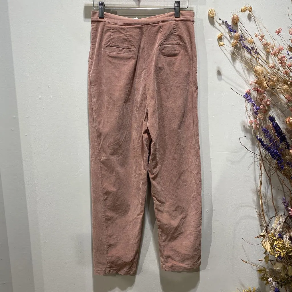 Corduroy Pants w/ Pearl Button *AS IS*