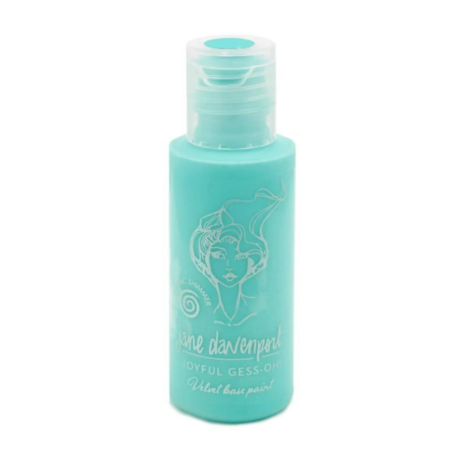 Cosmic Shimmer Joyful Gess-Oh! By Jane Davenport 50ml - Ecstasy Cyan