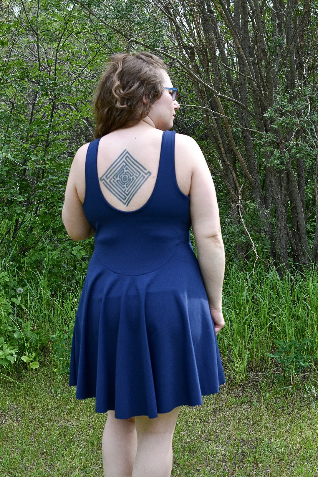 Courtside Dress PDF Sewing Pattern Sizes B - M