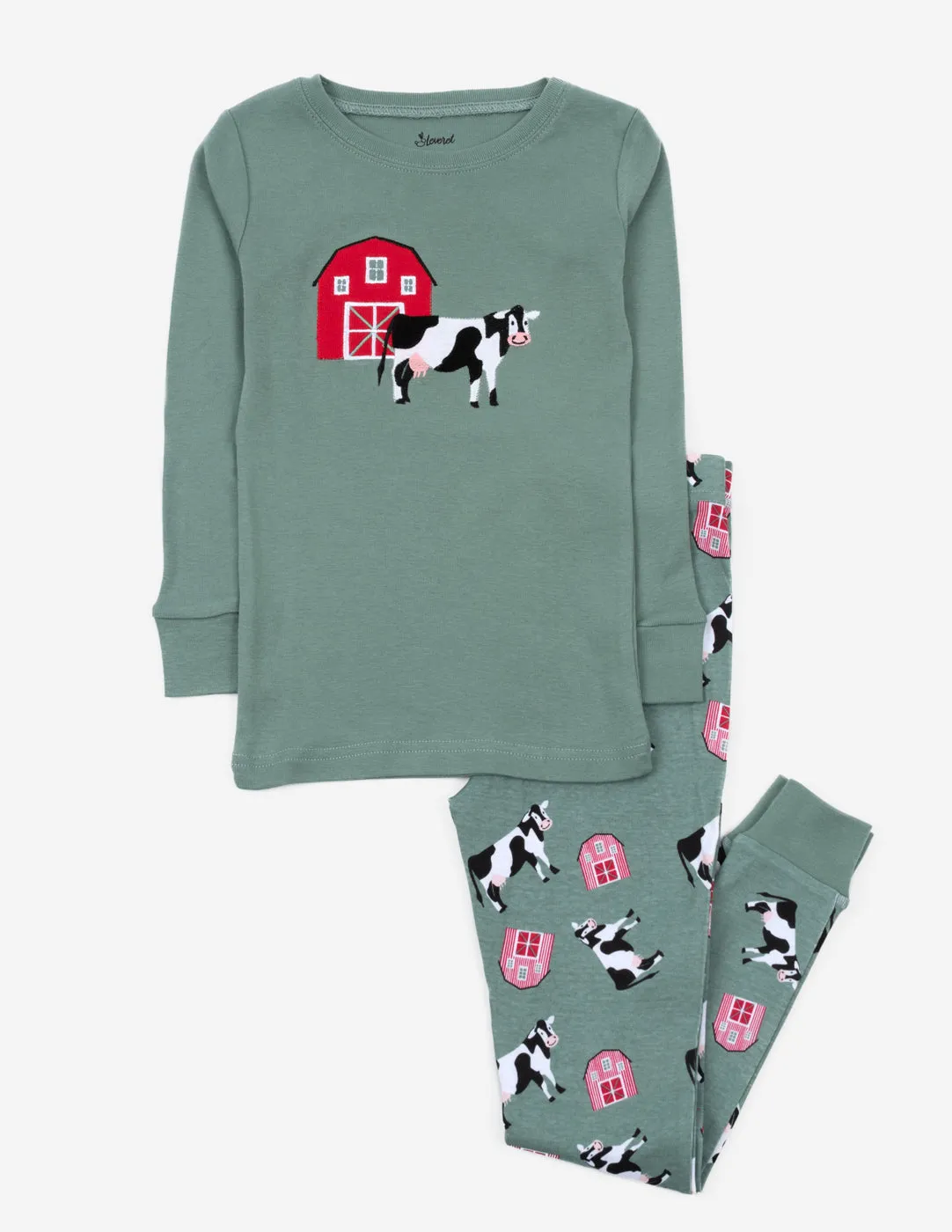 Cow Matching Family Pajama Set