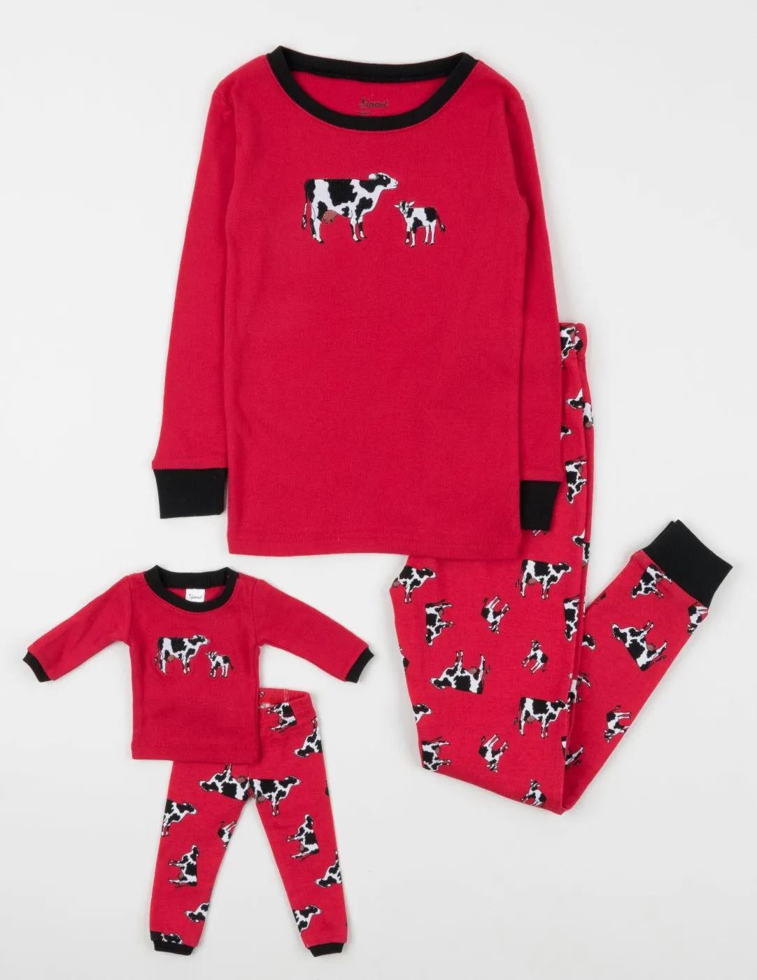 Cow Matching Family Pajama Set