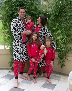 Cow Matching Family Pajama Set