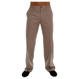 Dolce & Gabbana Chic Beige Chinos Casual Pants