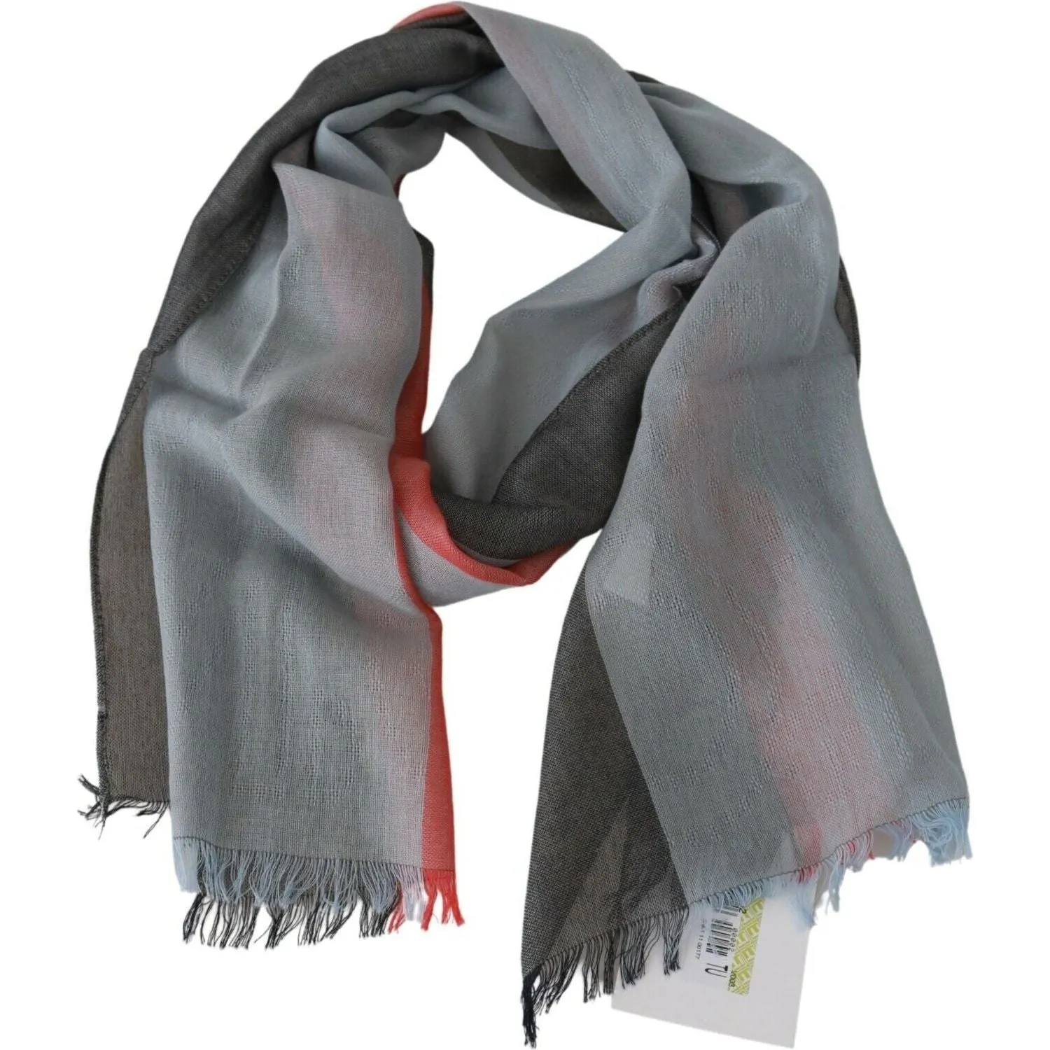 Dolce & Gabbana Elegant Gray Italian Cotton Scarf