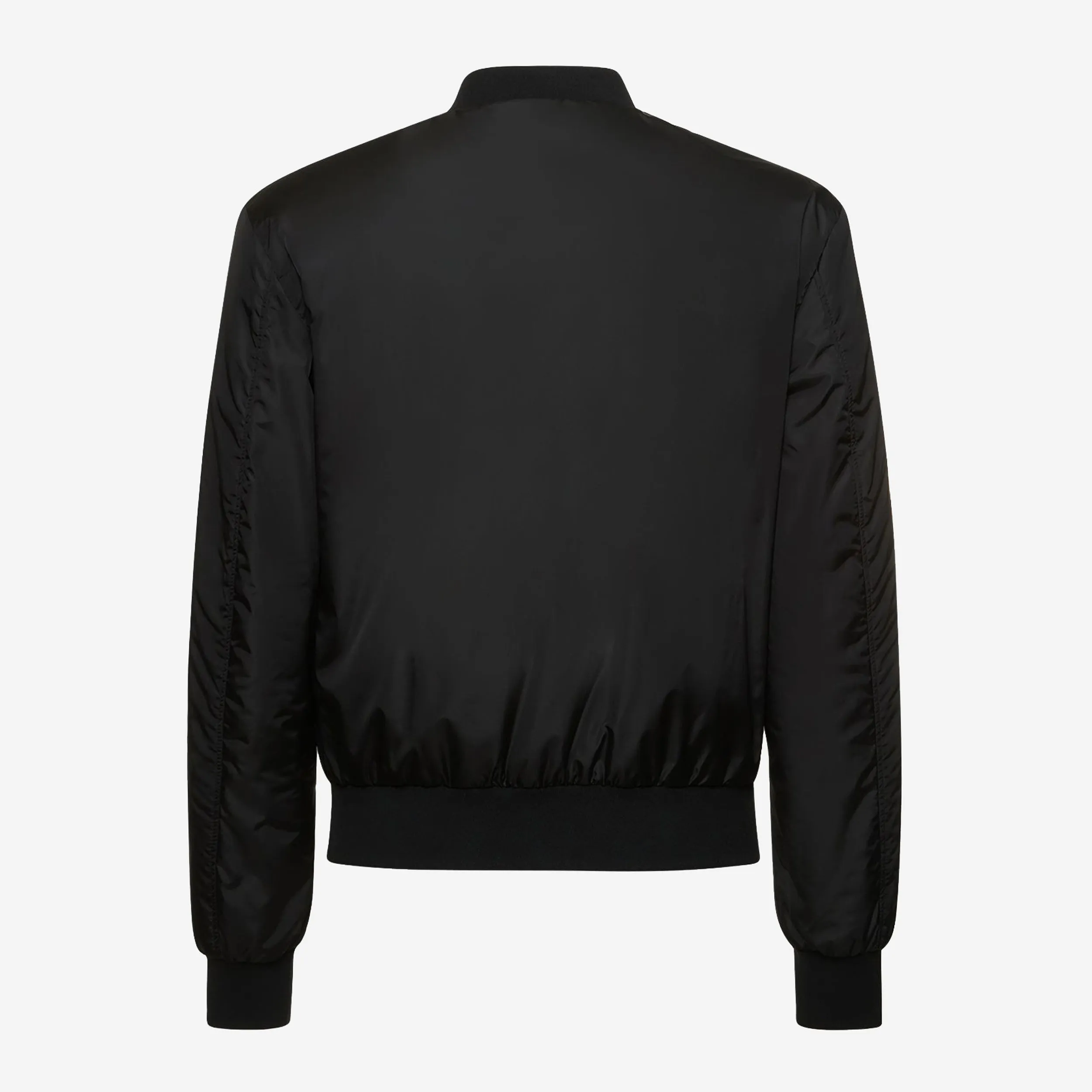 Dolce & Gabbana Plaque Nylon Bomber Jacket