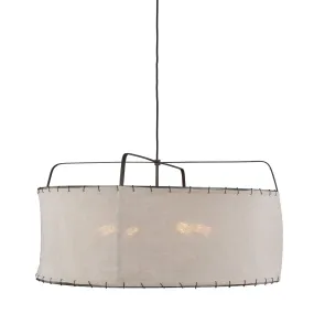 Dunne 4-Light Pendant in Aged Iron