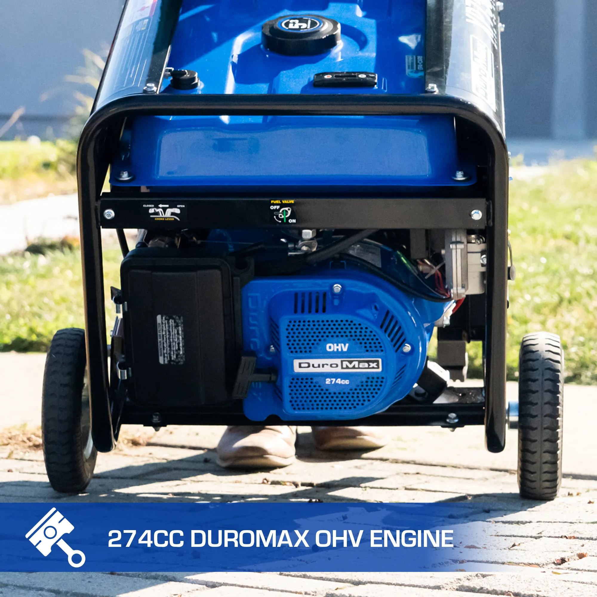 DuroMax XP7500X 7,500 Watt Gasoline Portable Generator w/ CO Alert