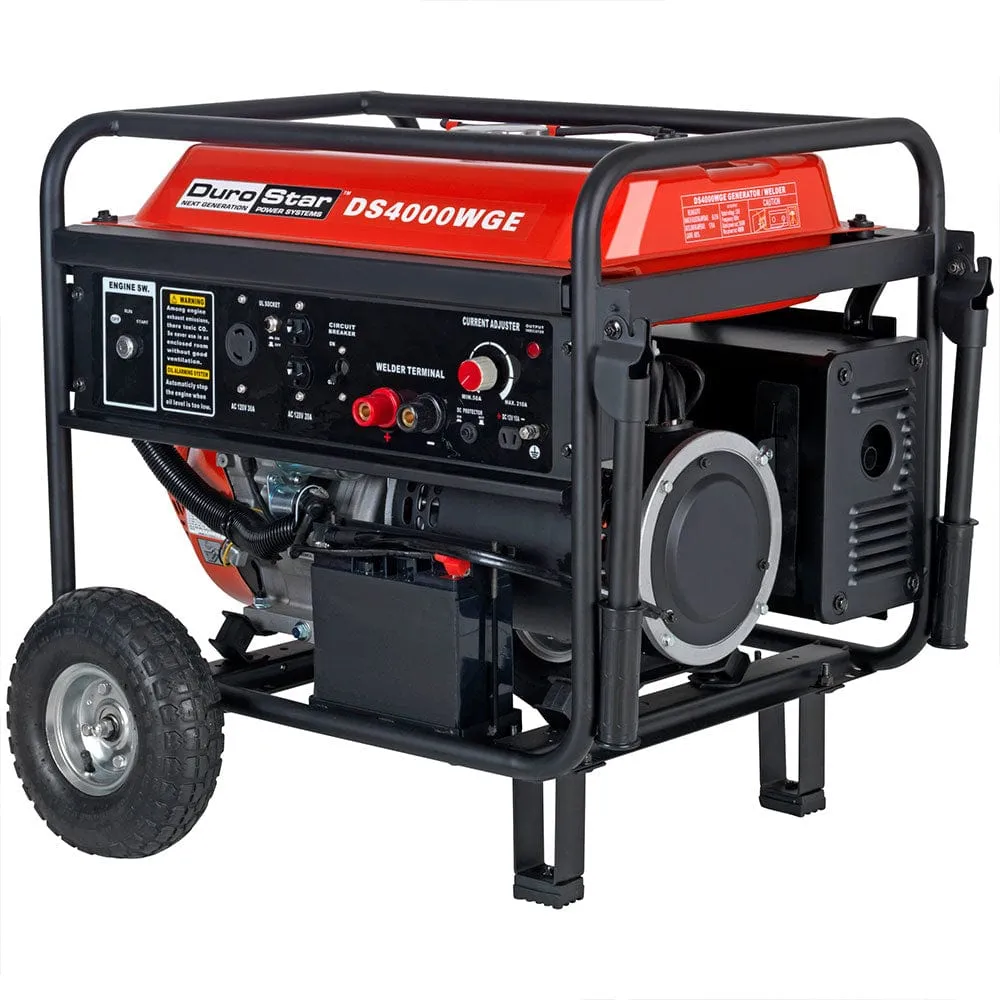 DuroStar 4,000-Watt 210-Amp 120-Volt Portable Welding Generator - DS4000WGE