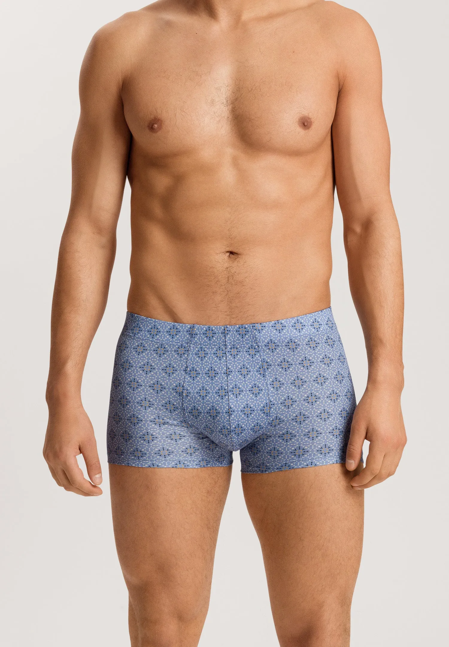 Fancy Jersey Boxer Briefs | Blue Mosaic 73289-2885