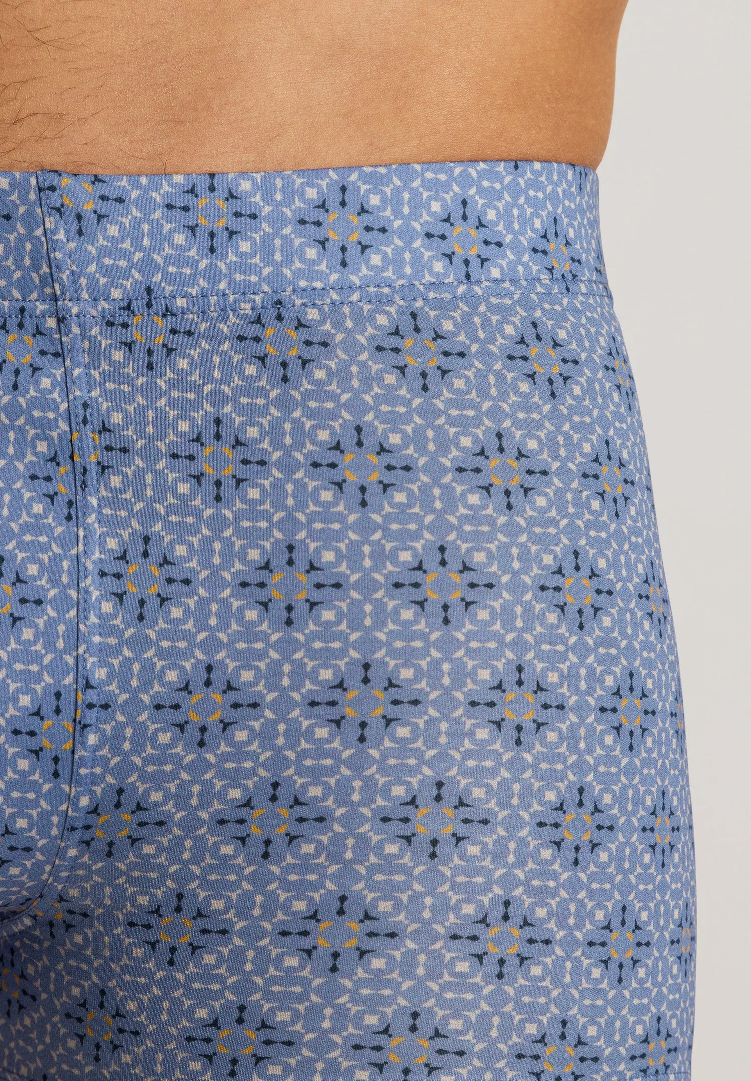 Fancy Jersey Boxer Briefs | Blue Mosaic 73289-2885