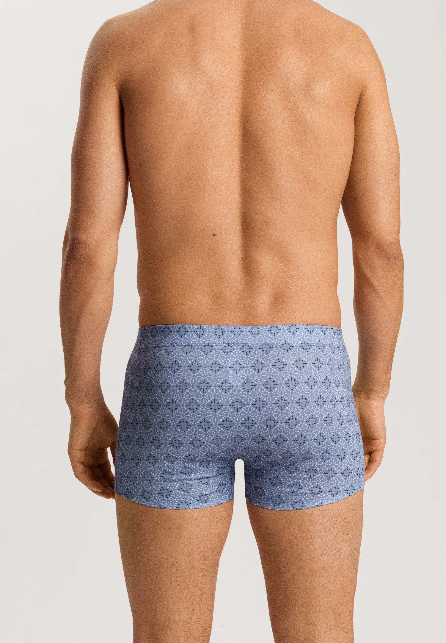 Fancy Jersey Boxer Briefs | Blue Mosaic 73289-2885