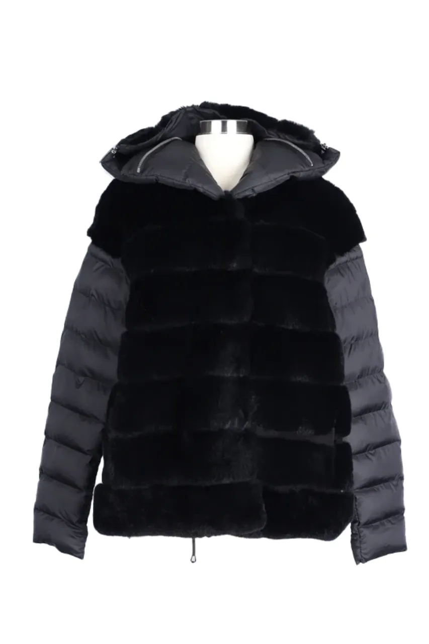 Fox Fur Puffer Jacket