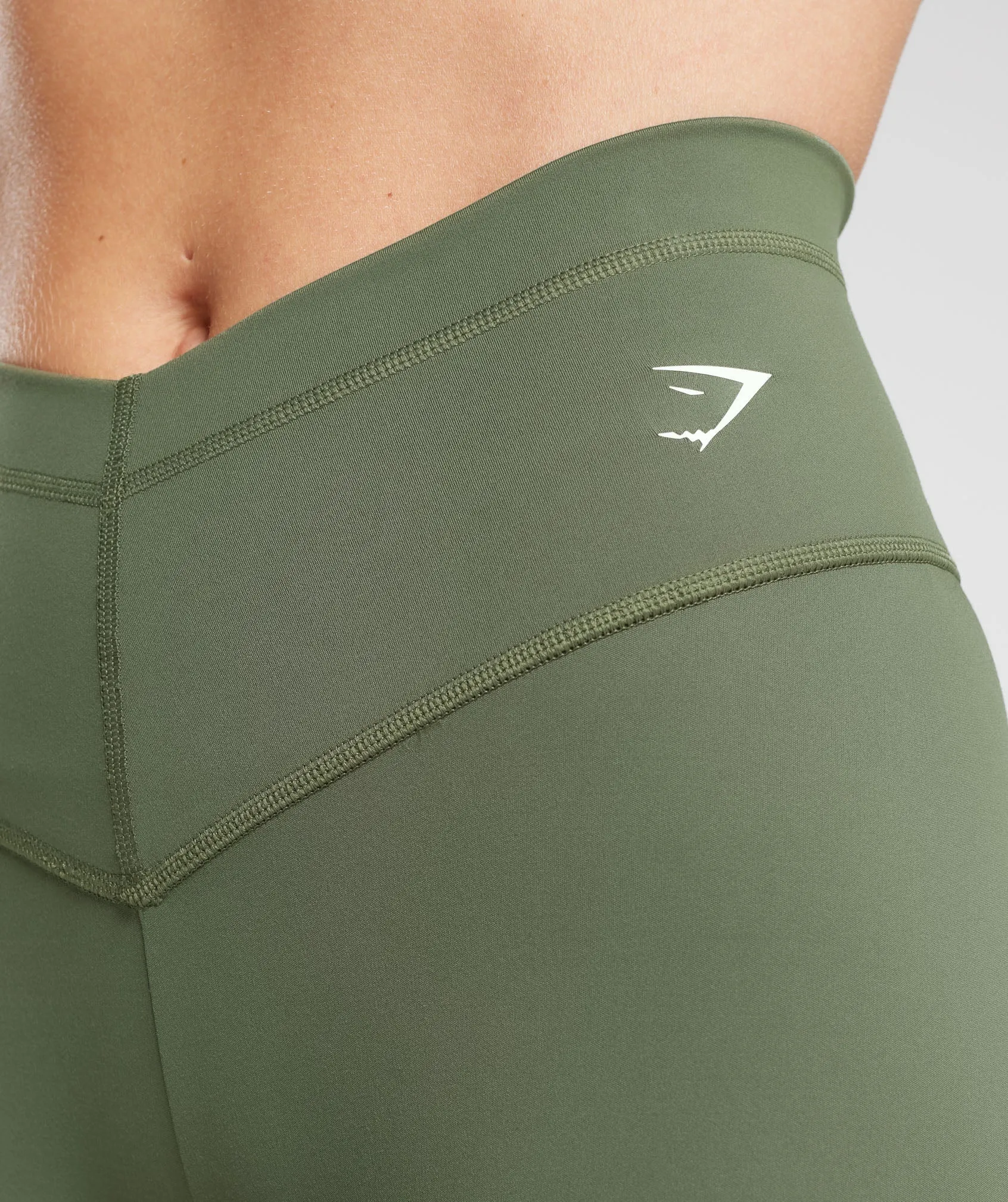 Gymshark Everyday V Waistband Leggings - Core Olive