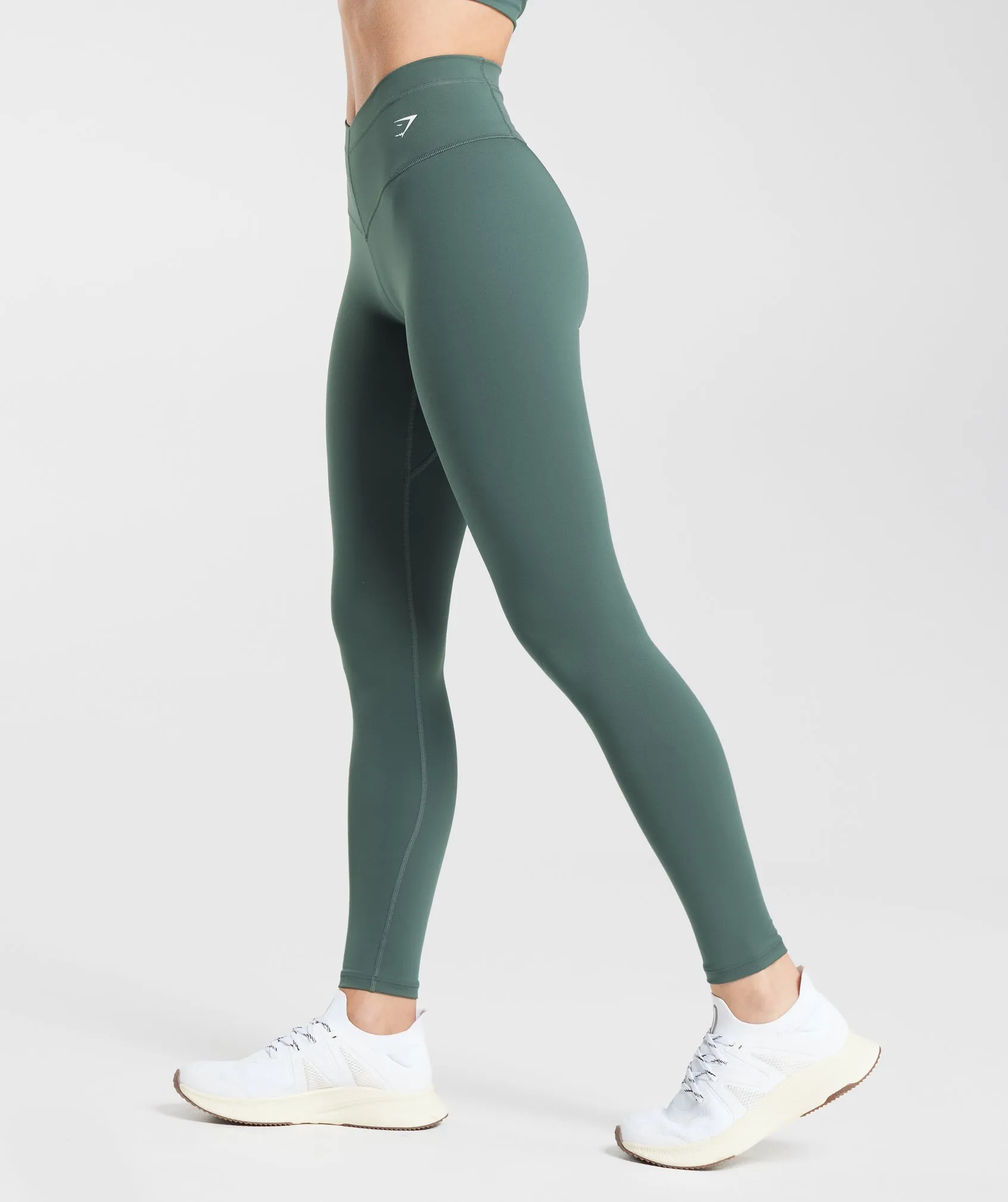 Gymshark Everyday V Waistband Leggings - Slate Teal