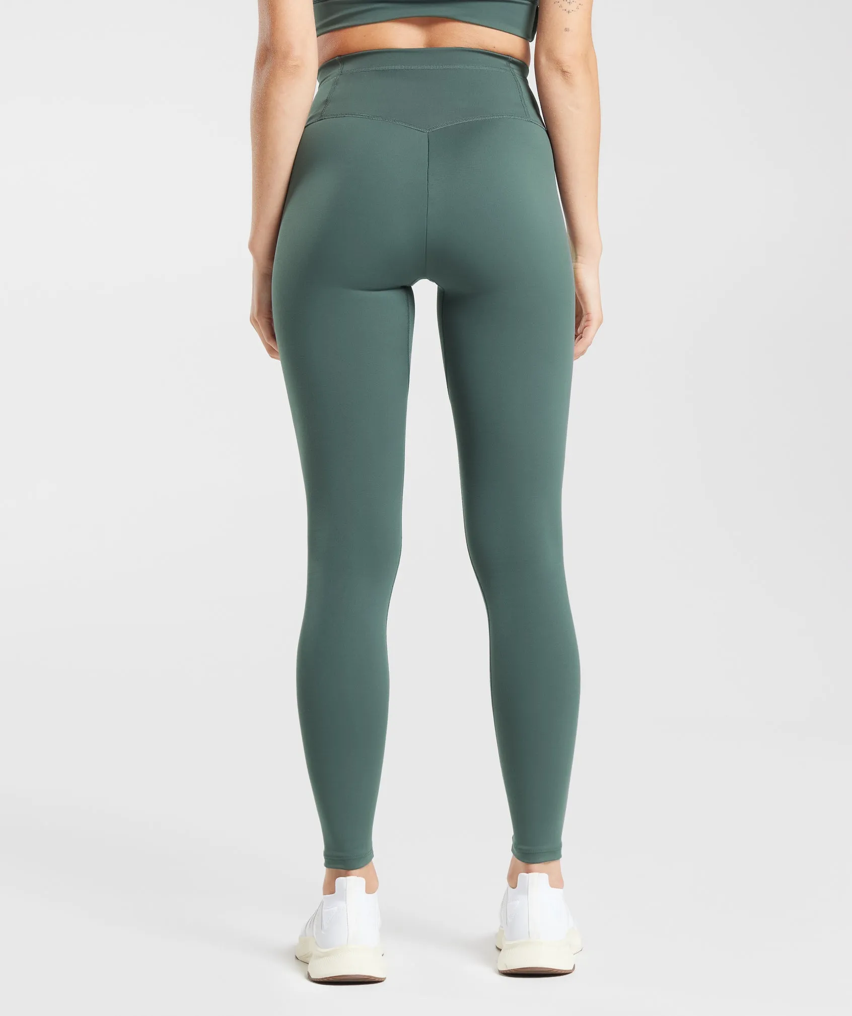 Gymshark Everyday V Waistband Leggings - Slate Teal