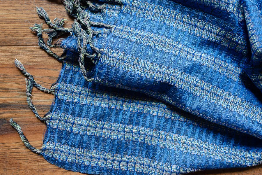 Hand-loomed Silk Scarf