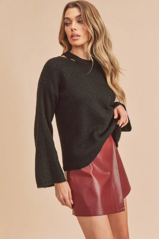 Harlie Detail Neck Sweater