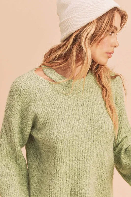 Harlie Detail Neck Sweater