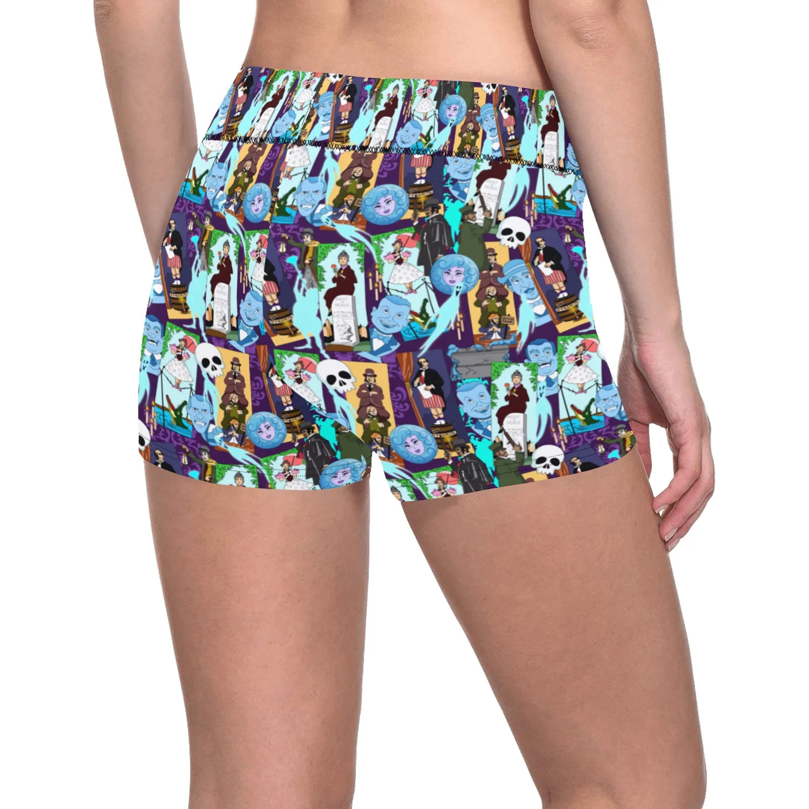 Haunted Mansion Favorites Women's Short Leggings