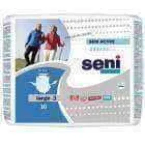 Incontinence pads, SENI ACTIVE Absorbent underpants Large-L x 10 pcs