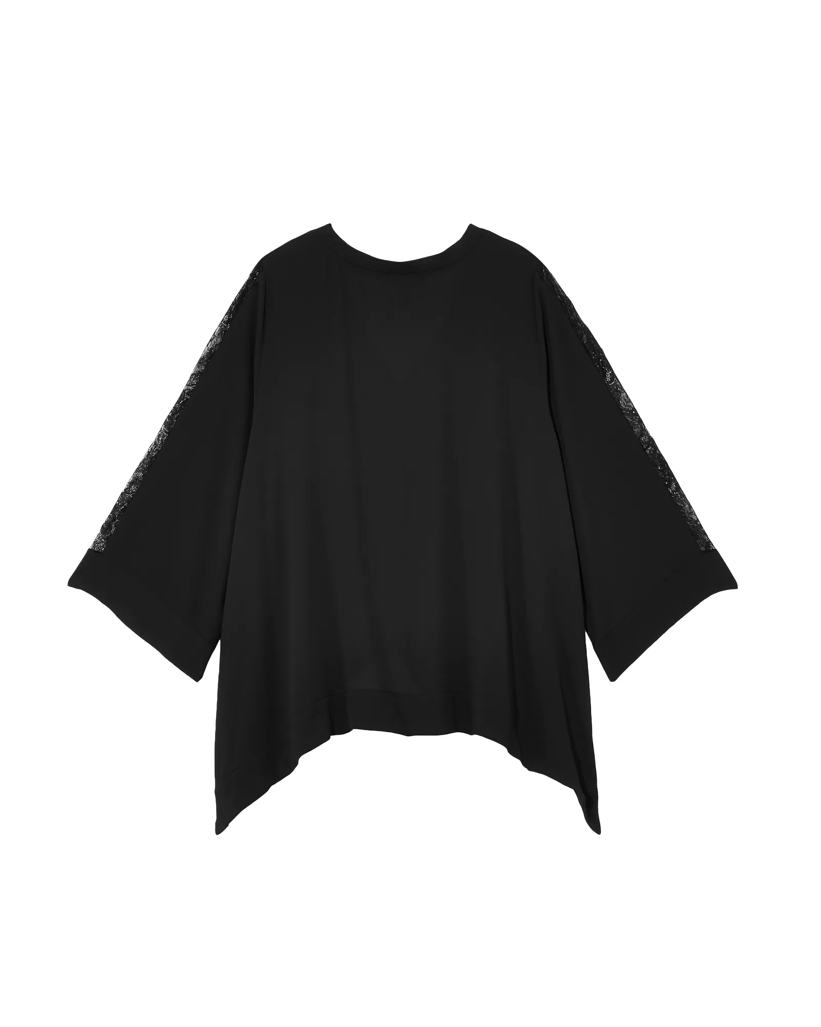 Jaclyn Lace Insert Top | Black