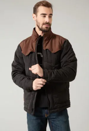 Kimes Ranch Men's Colt Black/Brown Jacket