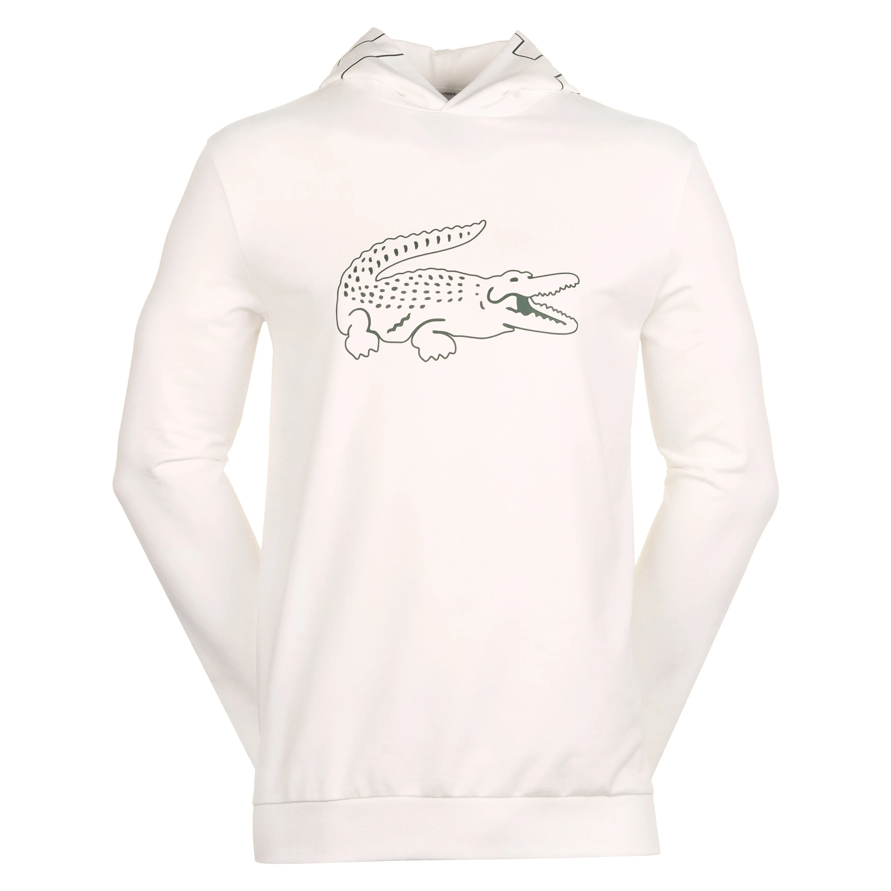 Lacoste Fleece Lounge Hooded Sweater