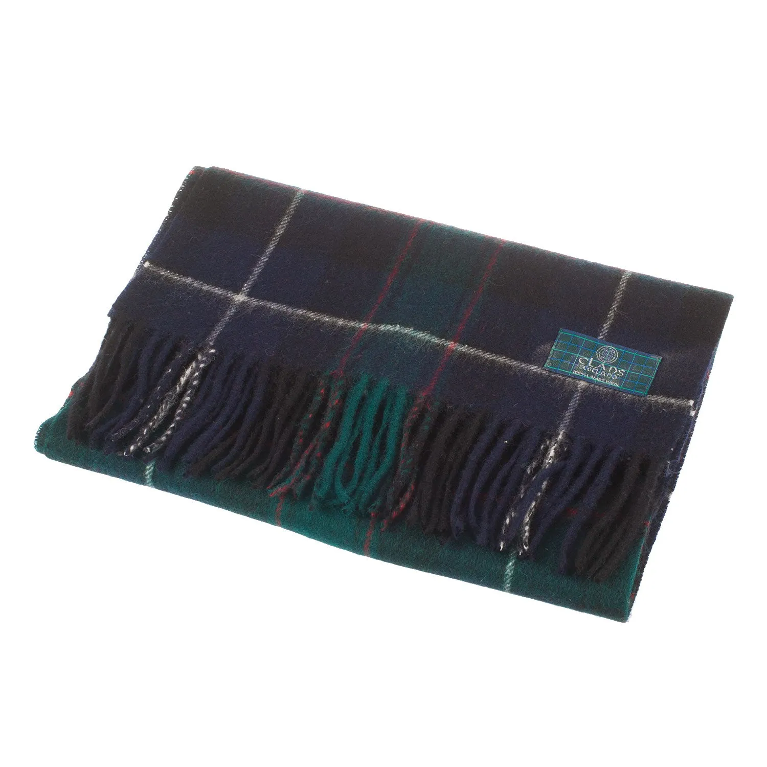 Lambswool Scottish Tartan Clan Scarf  Macrae Hunting